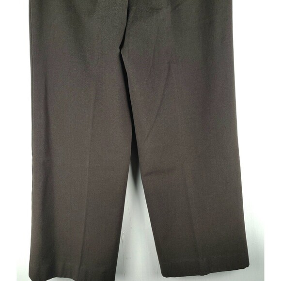 PLST JAPAN Womens Pants Brown Cropped Size L (28" x 27") Relaxed Fit High Rise - Picture 11 of 14